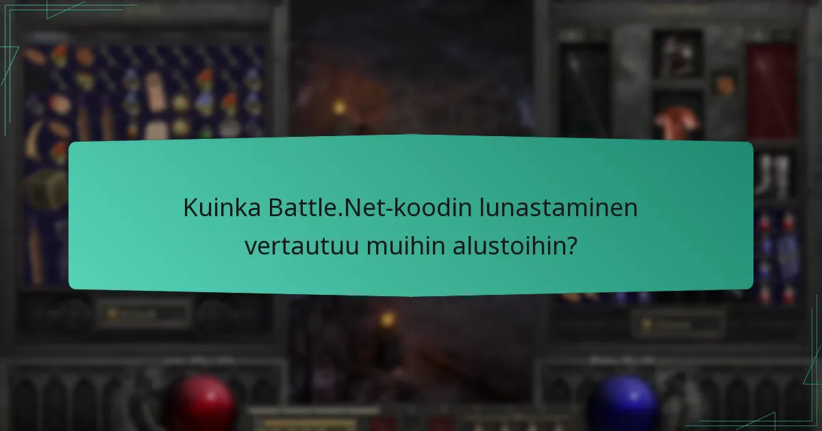 Millaisia Battle.Net-koodeja on saatavilla?