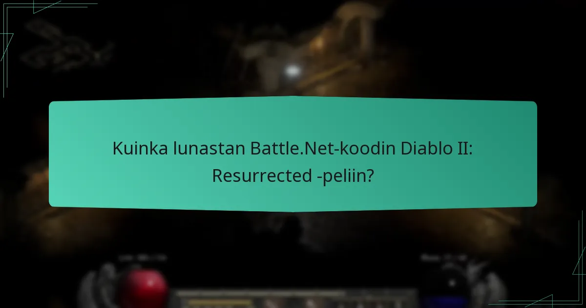 Millainen prosessi on Battle.Net-tilin linkittämisessä?