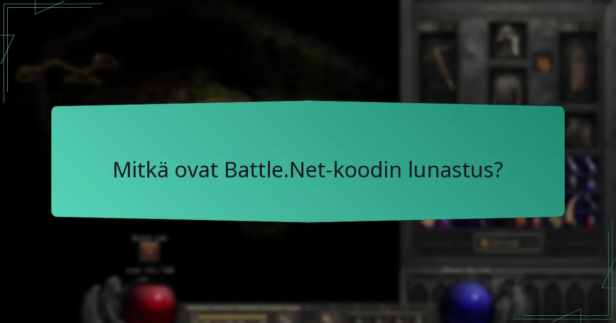 Missä voin ostaa Battle.Net-koodeja?