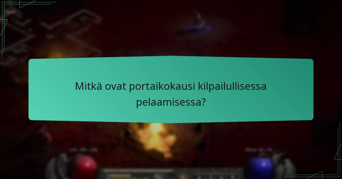 Mitkä ovat taitopohjaiset palkinnot portaikokausilla?